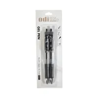 odi-set-2-pcs-retractable-pen-gel-0.7mm---hitam