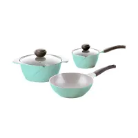 chef-topf-set-3-pcs-perlengkapan-masak---hijau-mint