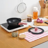 cooking-color-20-cm-set-2-pcs-kirby-wajan-&-saringan---pink