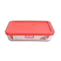 pyrex-709-ml-simply-store-wadah-makanan-persegi-panjang---merah