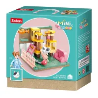 sluban-mini-handcraft-cat-play-park-109