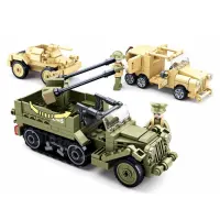 sluban-set-552-pcs-wwii-army