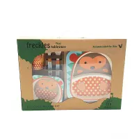 okiedog-freckles-set-5-pcs-perlengkapan-makan-anak-hedgehog-a00101h