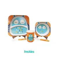 okiedog-freckles-set-5-pcs-perlengkapan-makan-anak-owl