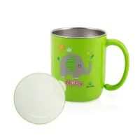 nuby-cangkir-bayi-mug-stainless-with-lid-elephant