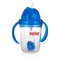 nuby-240-ml-botol-bayi-tritan-flip-it-straw-124548