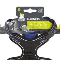 m-pets-ukuran-s-harness-anjing-hiking---biru-elektrik