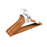 informa-set-8-pcs-hanger-kayu---cokelat-tua