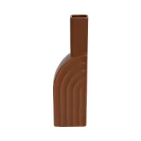 informa-11x8x36.8-cm-cinnamon-vas-dekorasi-keramik-a1---cokelat
