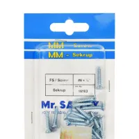 mr.safety-set-sekrup-kayu-6-x-3/4-inci-25-pcs