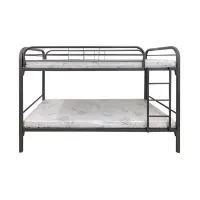 selma-100x200-cm-olla-bunkbed-dengan-kasur---hitam/abu-abu