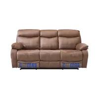 cheers-mackenna-sofa-recliner-fabric-3-seater---cokelat