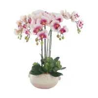 arthome-bunga-artifisial-orchid-5-stem-dengan-pot---pink