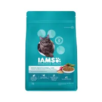 iams-1-kg-makanan-kucing-kering-adult-indoor-weight-&-hairball