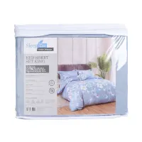 sleeplite-180x200-cm-set-5-pcs-seprai-king-polyester-buttercup---biru