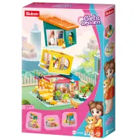 sluban-set-girls-dream-stackable-house