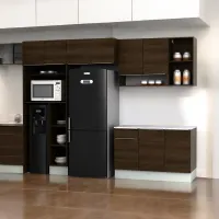 informa-prescoot-kitchen-set-sudut-m-dengan-rak-kulkas---walnut