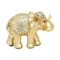 informa-13-cm-patung-miniatur-gajah-ag1---gold