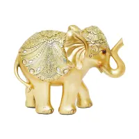 informa-19-cm-patung-miniatur-gajah-ag2---gold