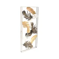 informa-120x59x8.3cm-hiasan-dinding-multi-feather-a15