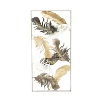 informa-120x59x8.3cm-hiasan-dinding-multi-feather-a15