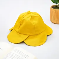 ataru-topi-bucket-anak-flower-shape---kuning