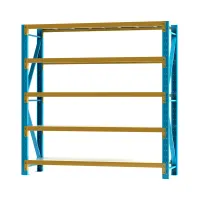 krisbow-180x70x250-cm-rak-besi-5-tingkat-heavy-duty---kuning/biru