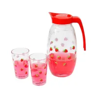 kris-set-7-pcs-teko-dan-gelas-kaca-strawberry