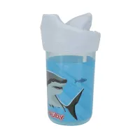 nuby-botol-minum-bayi-3d-character-spout-shark-nb251