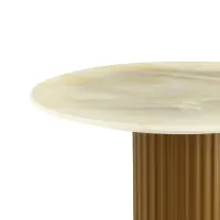 home-galleria-dome-meja-tamu-round---putih-/-gold