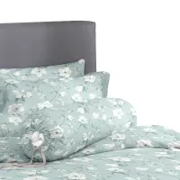 sleeplite-210x220-cm-bed-cover-polyester-flower-hibiscus
