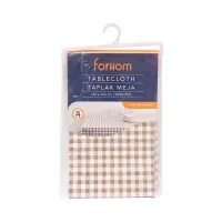 forhom-145x320-cm-taplak-meja-gingham---cokelat