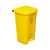 krisbow-100-ltr-tempat-sampah-outdoor-pedal-nw---kuning