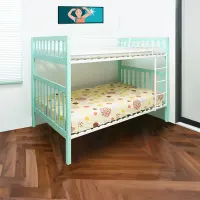 informa-120x200-cm-sevile-i-i-bunkbed-dengan-kasur---hijau