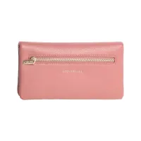 chrisbella-thys-dompet-panjang-dengan-zip-pocket---pink-coral