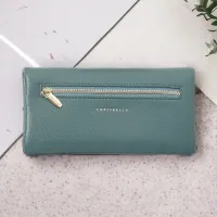 chrisbella-thys-dompet-panjang-dengan-zip-pocket---hijau