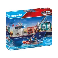 playmobil-city-action-cargo-ship-with-boat-70769