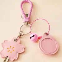 ataru-gantungan-kunci-pu-sakura---pink