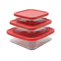 kris-set-3-pcs-wadah-makanan-kaca-square---merah