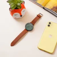 ataru-minimalist-jam-tangan-pu-strap---cokelat