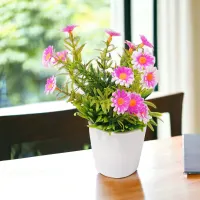 arthome-bunga-artifisial-grass-daisy-potted---pink