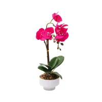 arthome-tanaman-artifisial-orchid-1-stem-dengan-pot---ungu