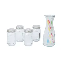 delicia-set-5-pcs-mason-teko-minum-carafe-dengan-gelas