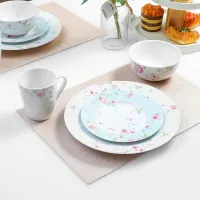 delicia-set-16-pcs-perlengkapan-makan-bluey-flower---putih