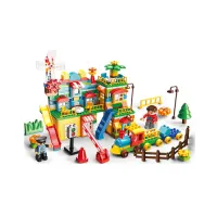 bricks-kingdom-set-255-pcs-building-roof-slide