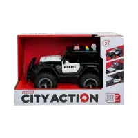 cruzer-1:16-city-action-friction-jeep-police---hitam