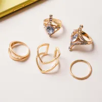 ataru-set-5-pcs-cincin-wanita-diamond---gold