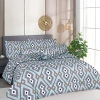 sleeplite-160x200-cm-set-6-pcs-seprai-queen-microfiber-abstract-zion