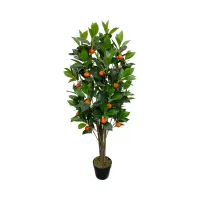 arthome-130-cm-tanaman-pohon-artifisial-mandarin-fruits---hijau