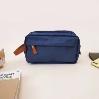 ataru-boxy-pouch-dengan-pu-handle---biru-navy